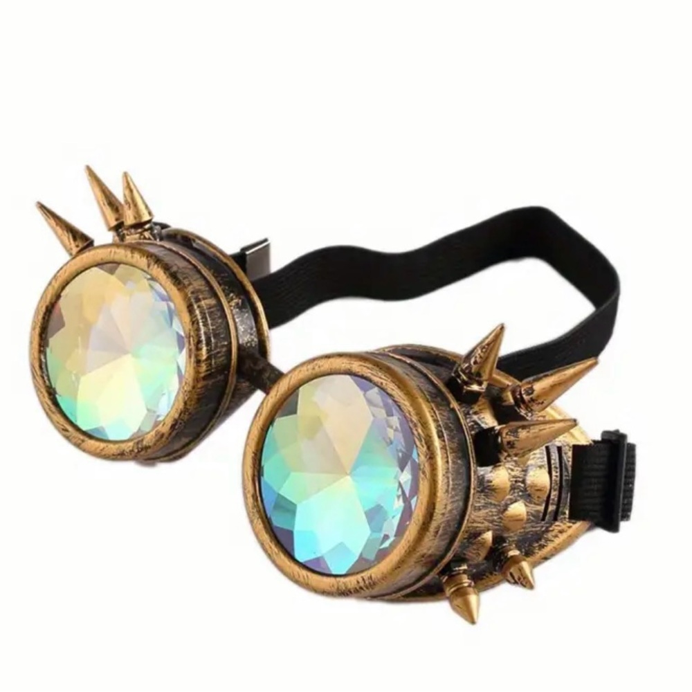 NWT Steampunk Kaleidoscope Goggles